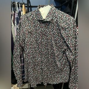 FLORAL EXPRESS long sleeve button shirt
